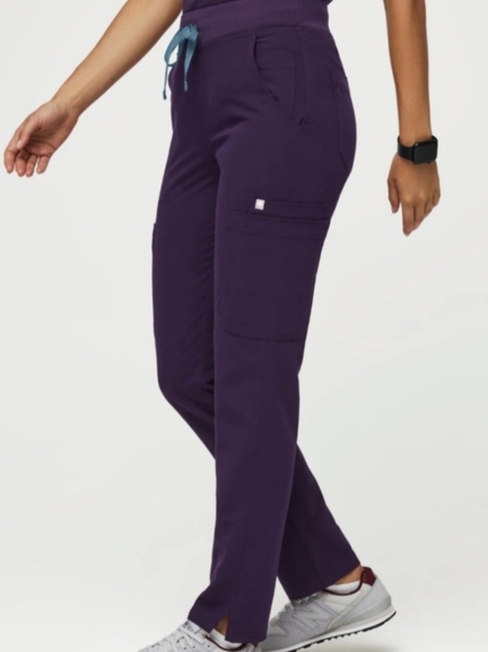 Figs Limited Edition Color Purple Yola Medical Scrub Pants 6X